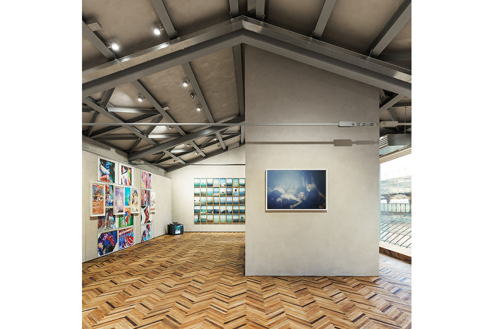 Veduta della mostra Give Me Yesterday. Foto Delfino Sisto Legnani e Marco Cappelletti. Courtesy Fondazione Prada
