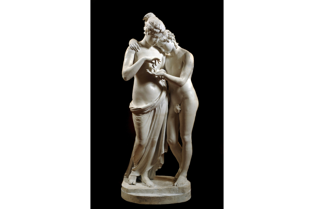 Антонио Канова, "Амур и Психея", мрамор, 158 x 68 x 55 см