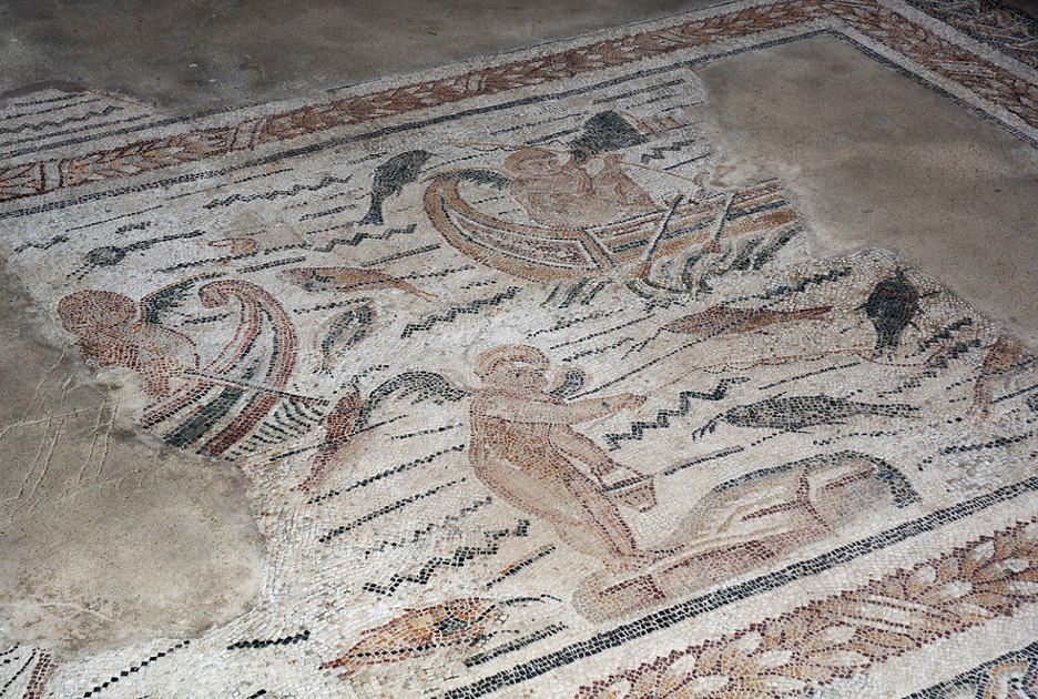 Uno dei mosaici romani rinvenuti a Desenzano. Foto / Shutterstock.com