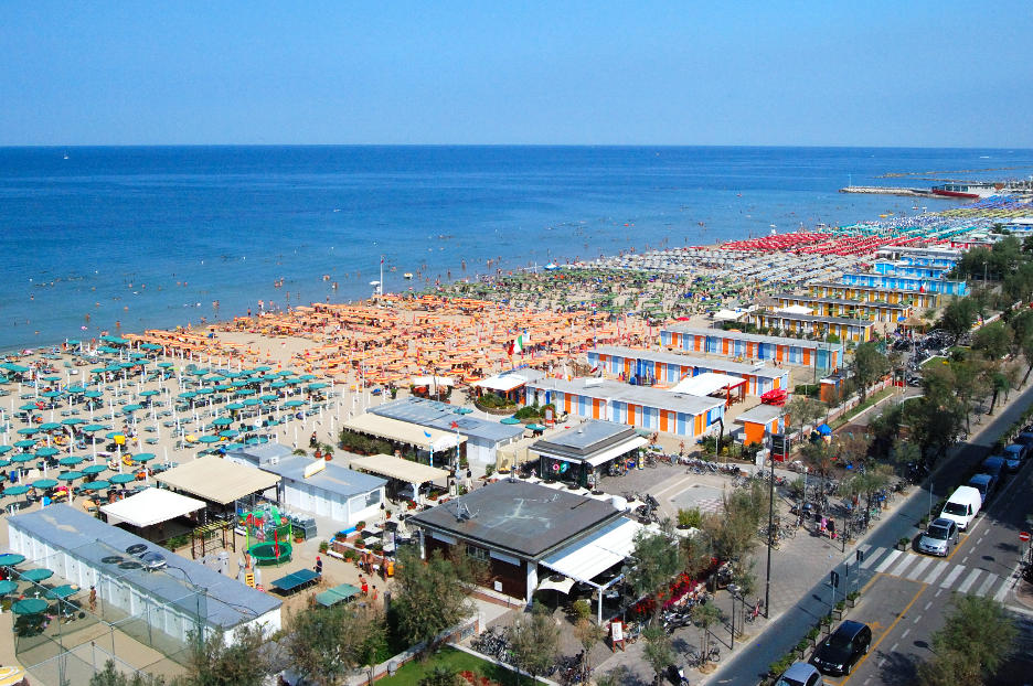 La spiaggia di Pesaro. Foto © Bart Hanlon / Flickr.com