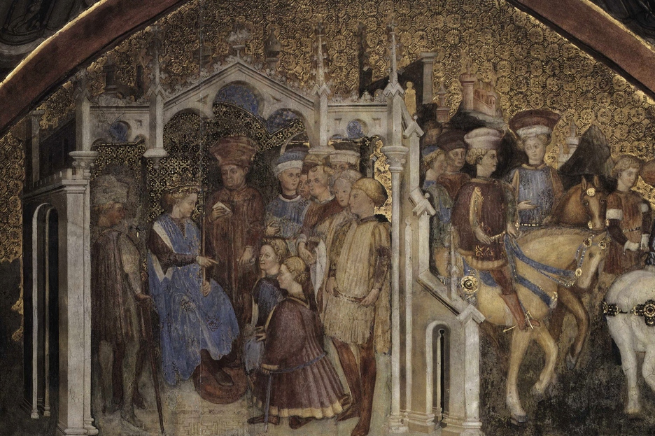Un affresco nella Cappella di Teodolinda. Gli Zavattari, 1441-1446.