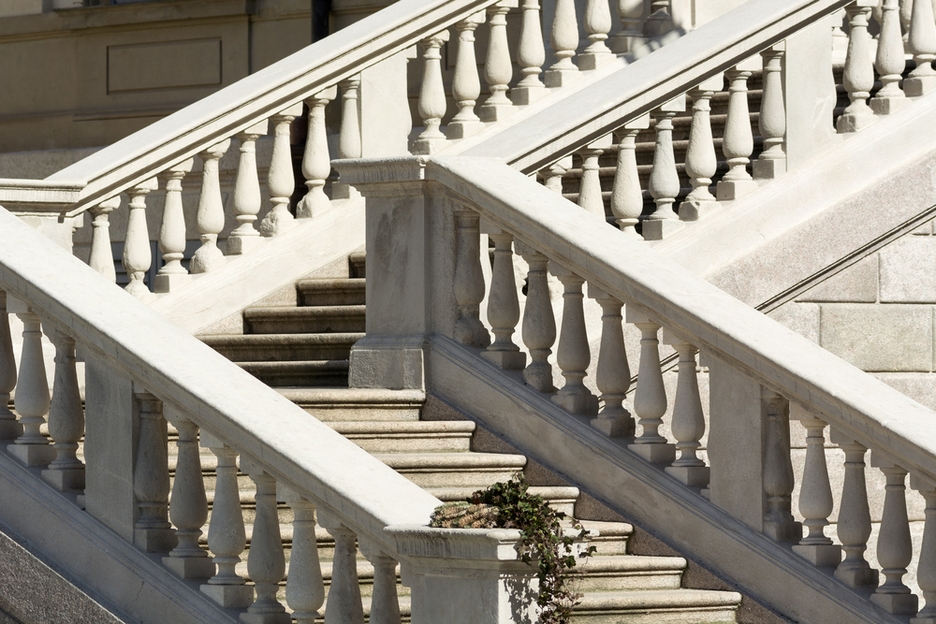 Деталь парадной лестницы. Фото / Shutterstock.com