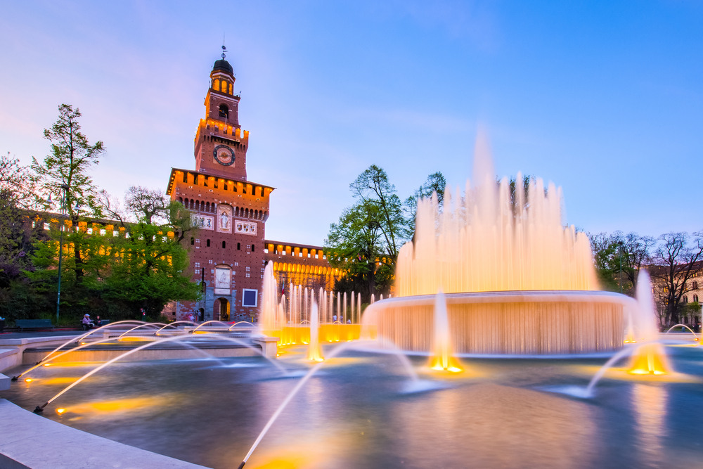 Fontana di Piazza Castello / Foto: Shutterstock.com