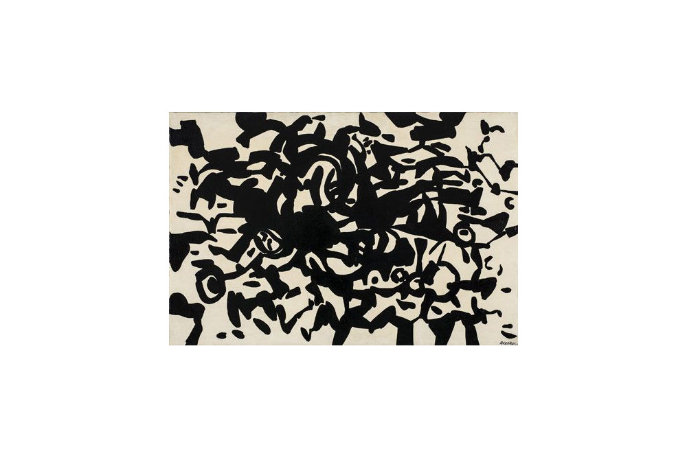 Карла Аккарди, «Борьба осминогов», 1955, Рим, частная коллекция