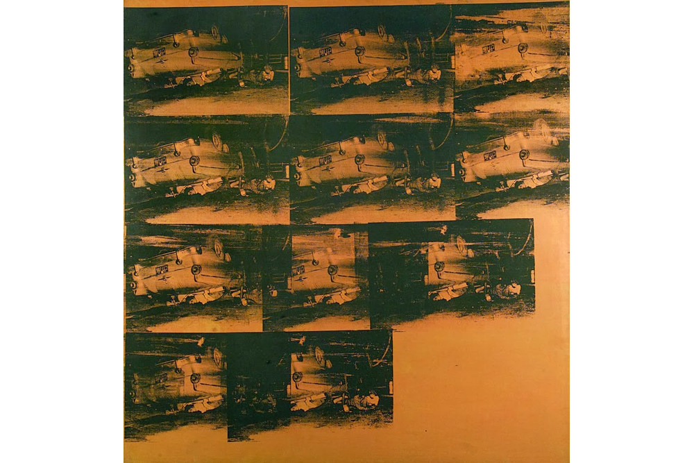 Энди Уорхол, «Авария оранжевой машины» (1963)