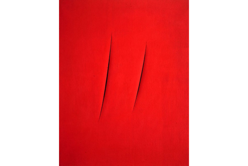 Лучо Фонтана, «Ожидание» (1961)