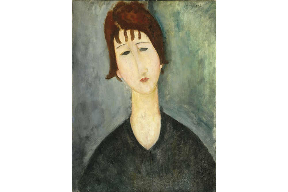 Аmedeo Modigliani, Ritratto di una donna