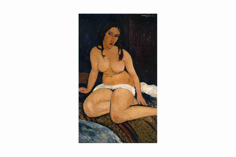 Amedeo Modigliani, il Nudo accovacciato di Anversa
