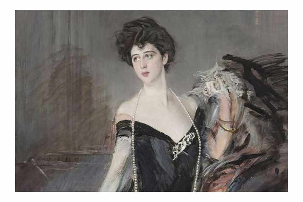 Giovanni Boldini, Ritratto di Donna Franca Florio, 1901-1924