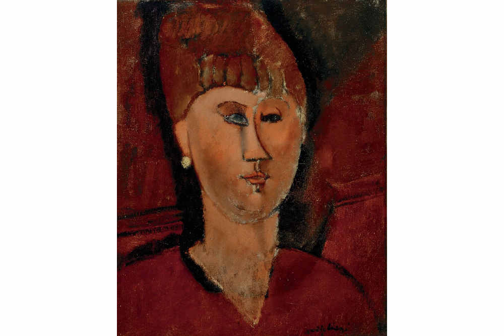 Amedeo Modigliani, La ragazza rossa