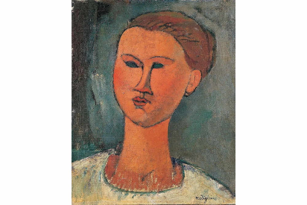 Amedeo Modigliani, Testa di una giovane donna