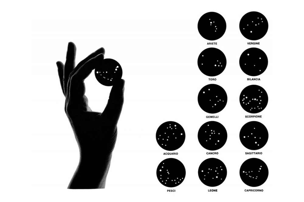 Bruno Munari, Constellations of The Zodiac, 1975