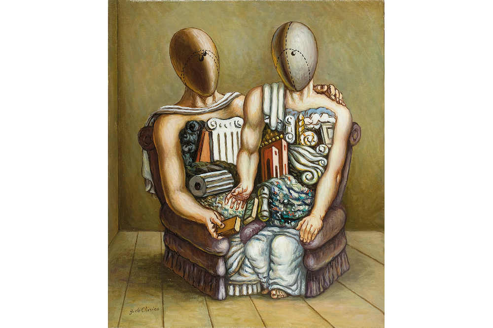 Giorgio de Chirico, Gli Archeologi, 1940 / Fondazione Giorgio e Isa de Chirico