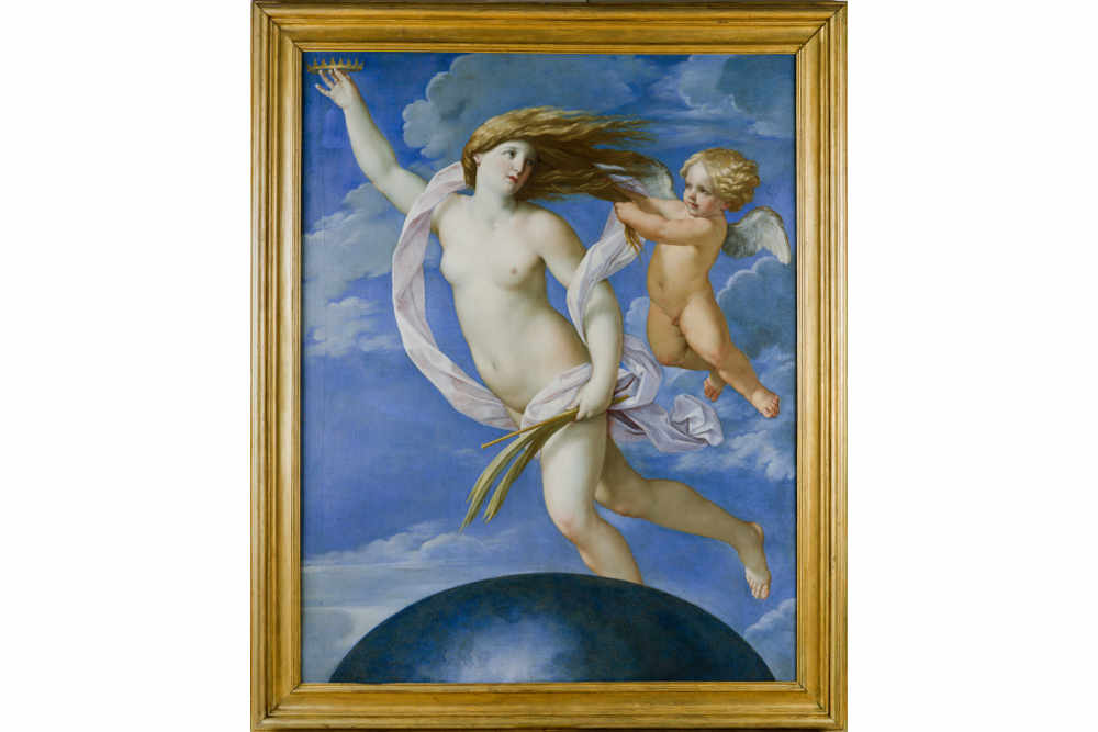 Guido Reni, La fortuna con una corona, 1637, Galleria dell'Accademia di San Luca